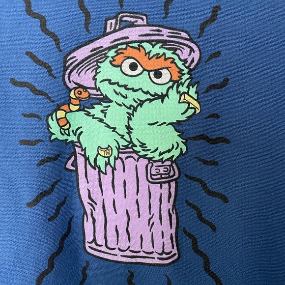 Neff Oscar the Grouch limited edition hoodie small - Picture 2 of 6